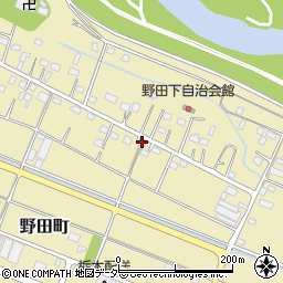 栃木県足利市野田町1355周辺の地図