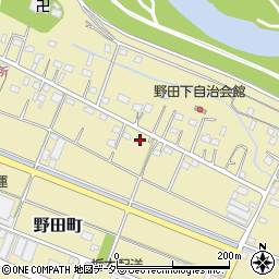 栃木県足利市野田町1356周辺の地図