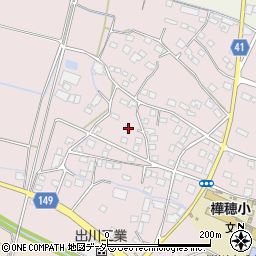 茨城県桜川市真壁町長岡336-3周辺の地図