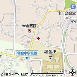 長野県安曇野市堀金烏川2586周辺の地図