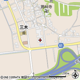 三木小学校周辺の地図