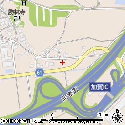 石川県加賀市三木町ハ周辺の地図