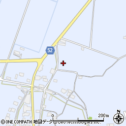 茨城県笠間市安居718周辺の地図
