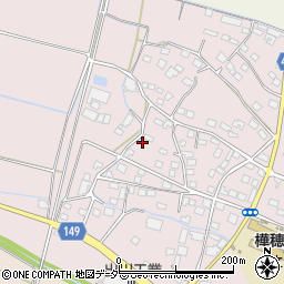 茨城県桜川市真壁町長岡338-1周辺の地図