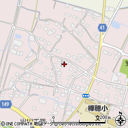 茨城県桜川市真壁町長岡323-5周辺の地図