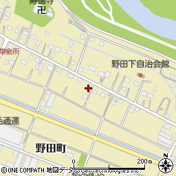 栃木県足利市野田町1360周辺の地図