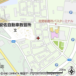栃木県佐野市越名町2053-4周辺の地図