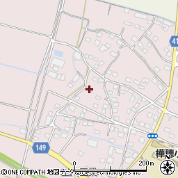 茨城県桜川市真壁町長岡338周辺の地図