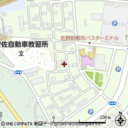 栃木県佐野市越名町2053周辺の地図