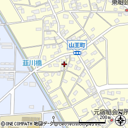 群馬県伊勢崎市山王町710周辺の地図