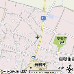 茨城県桜川市真壁町長岡276-2周辺の地図