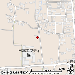長野県安曇野市豊科本村2151-2周辺の地図