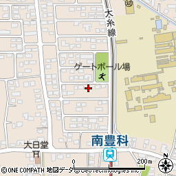 長野県安曇野市豊科2209周辺の地図