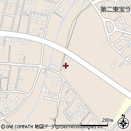 茨城県笠間市吉岡117周辺の地図