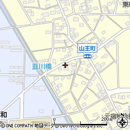 群馬県伊勢崎市山王町695-1周辺の地図