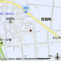 石川県加賀市保賀町ソ13周辺の地図