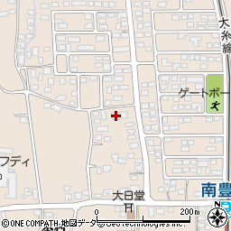 長野県安曇野市豊科本村2204周辺の地図