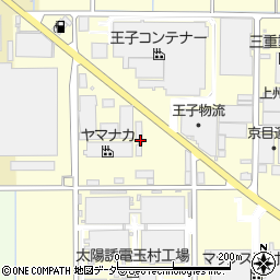 前田道路株式会社　群馬営業所周辺の地図
