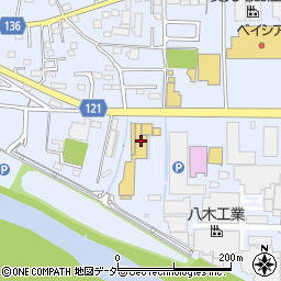 北関東ふそう高崎サービスセンター周辺の地図
