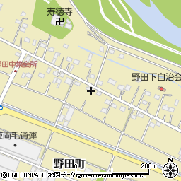 栃木県足利市野田町1364周辺の地図