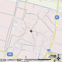 茨城県桜川市真壁町長岡304-1周辺の地図