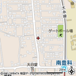 長野県安曇野市豊科本村2208周辺の地図