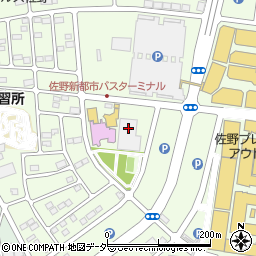 栃木県佐野市越名町2055-3周辺の地図