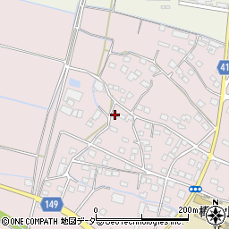 茨城県桜川市真壁町長岡302-2周辺の地図