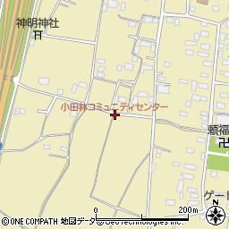 小田林﻿コミュニティセンター周辺の地図