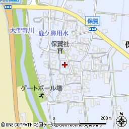 石川県加賀市保賀町ソ70周辺の地図
