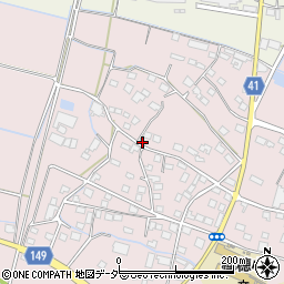 茨城県桜川市真壁町長岡288周辺の地図