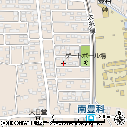 長野県安曇野市豊科本村4570周辺の地図