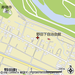 栃木県足利市野田町1403周辺の地図