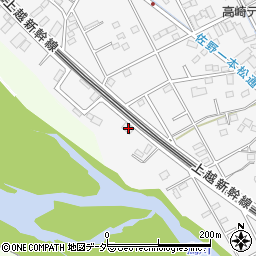 群馬県高崎市下佐野町1092周辺の地図