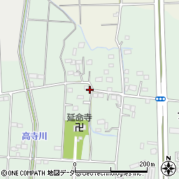 群馬県太田市沖野町262周辺の地図