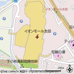 スポーツオーソリティ太田店周辺の地図