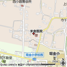 米倉医院周辺の地図