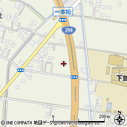 茨城県筑西市一本松483周辺の地図