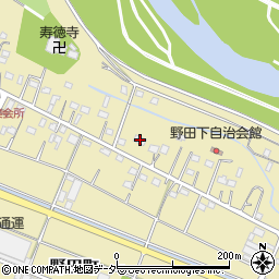 栃木県足利市野田町1401周辺の地図