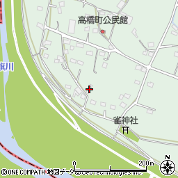 栃木県佐野市高橋町2007周辺の地図