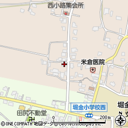 長野県安曇野市堀金烏川2566周辺の地図