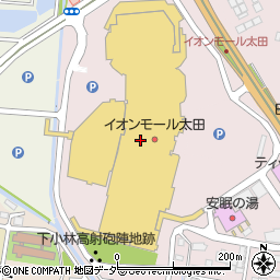 デンバープレミアム イオンモール太田店周辺の地図
