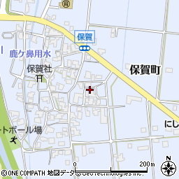 石川県加賀市保賀町ソ15周辺の地図