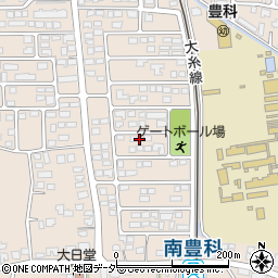 長野県安曇野市豊科4570周辺の地図