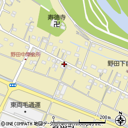 栃木県足利市野田町1367周辺の地図