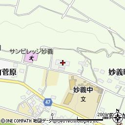 市立妙義幼稚園周辺の地図