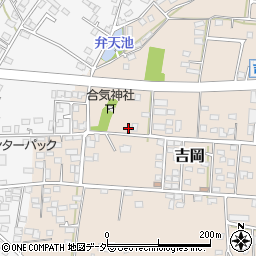 茨城県笠間市吉岡269周辺の地図