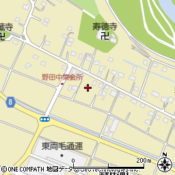 栃木県足利市野田町1370周辺の地図