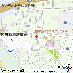 栃木県佐野市越名町2050-3周辺の地図
