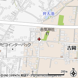 茨城県笠間市吉岡271周辺の地図